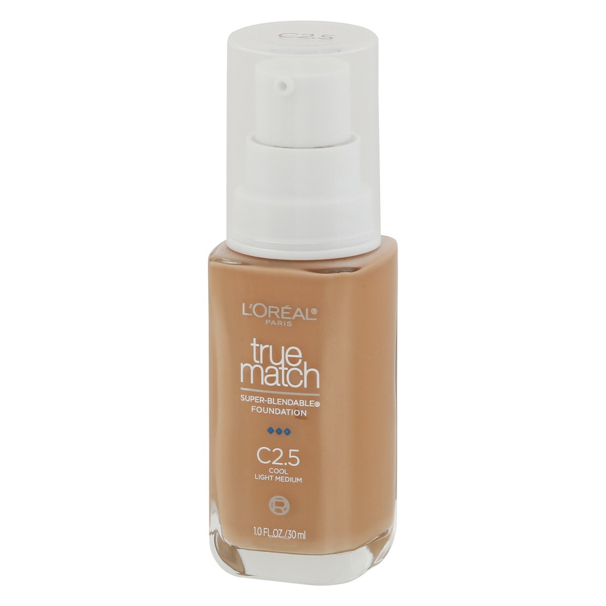 slide 7 of 9, L'Oréal True Match Cool Light Medium C2.5 Super-Blendable Foundation 1.0 fl oz, 1 fl oz