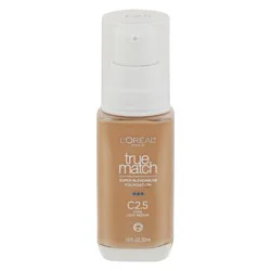 L'Oreal True Match Cool Light Medium C2.5 Super-Blendable Foundation 1.0 fl oz