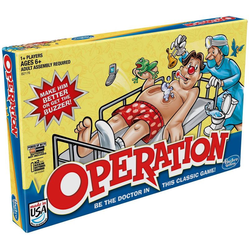 slide 3 of 6, Hasbro Gaming Operation Board Game, 1 ct