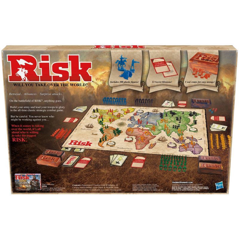 slide 14 of 14, Risk Board Game, 1 ct