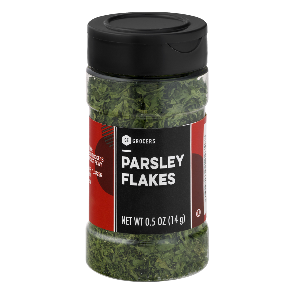 slide 1 of 1, SE Grocers Parsley Flakes, 0.5 oz