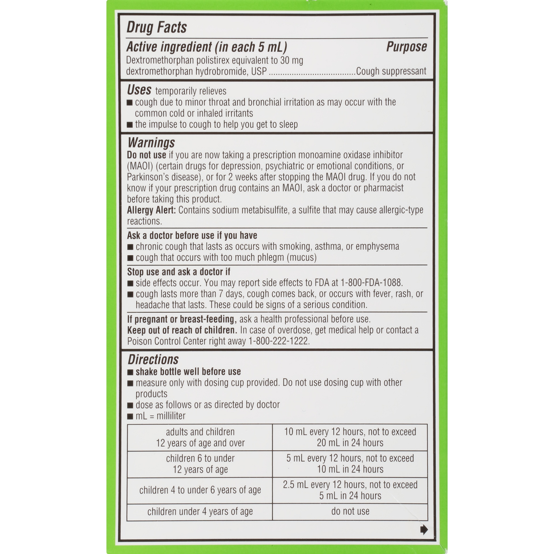 slide 5 of 6, Robitussin Extended-Release 12 Hour Cough Relief (3 fl. oz. Bottle, Grape Flavor), Alcohol-free Cough Suppressant, 3 oz