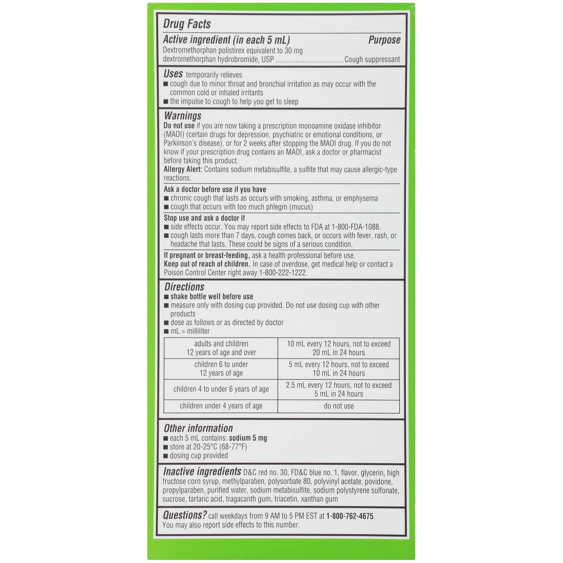 slide 6 of 6, Robitussin Cough Relief 5 oz, 5 oz