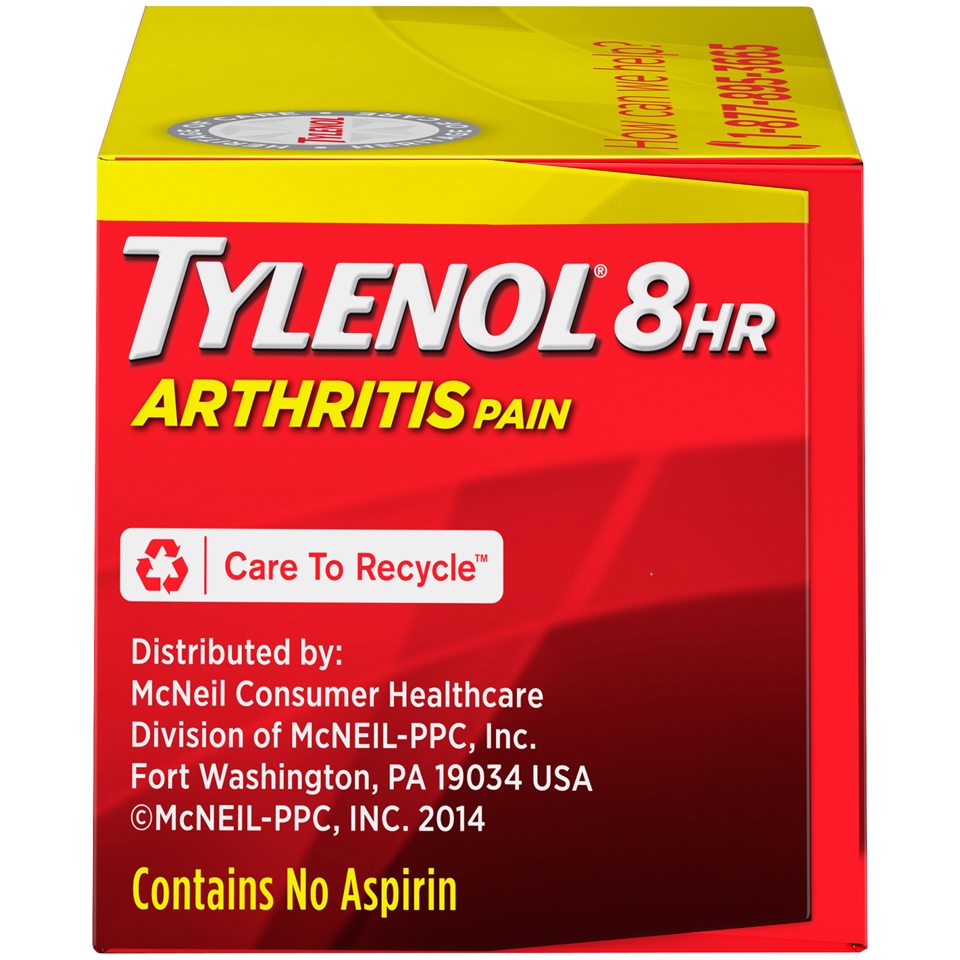 Tylenol 8 Hour Arthritis Pain Relief ExtendedRelease Tablets, 650 mg Acetaminophen, Joint Pain