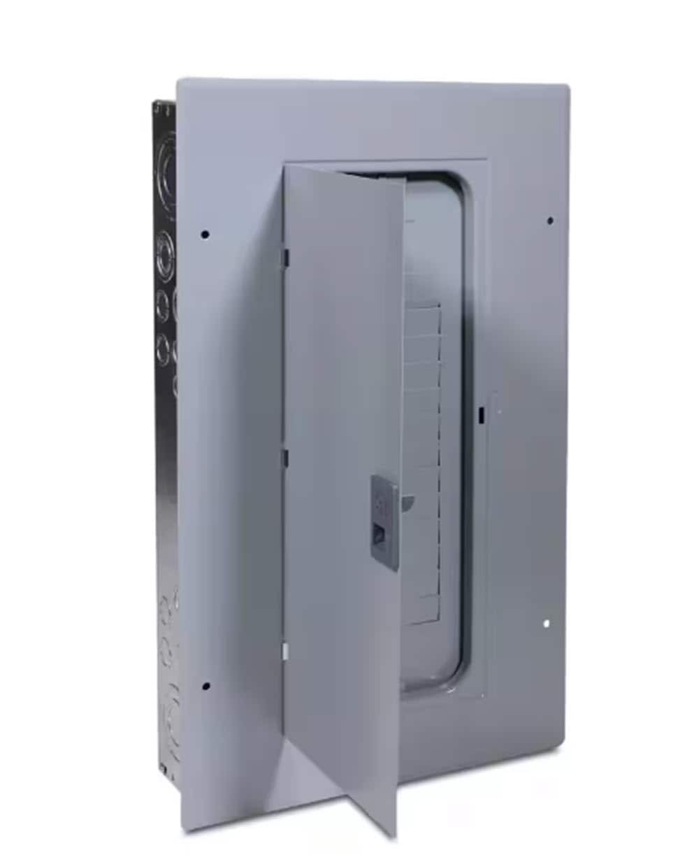 slide 6 of 6, GE PowerMark Gold 125 -Amp 24 -Spaces 24 -Circuit Indoor Convertible Main Breaker Panel Load Center, 1 ct