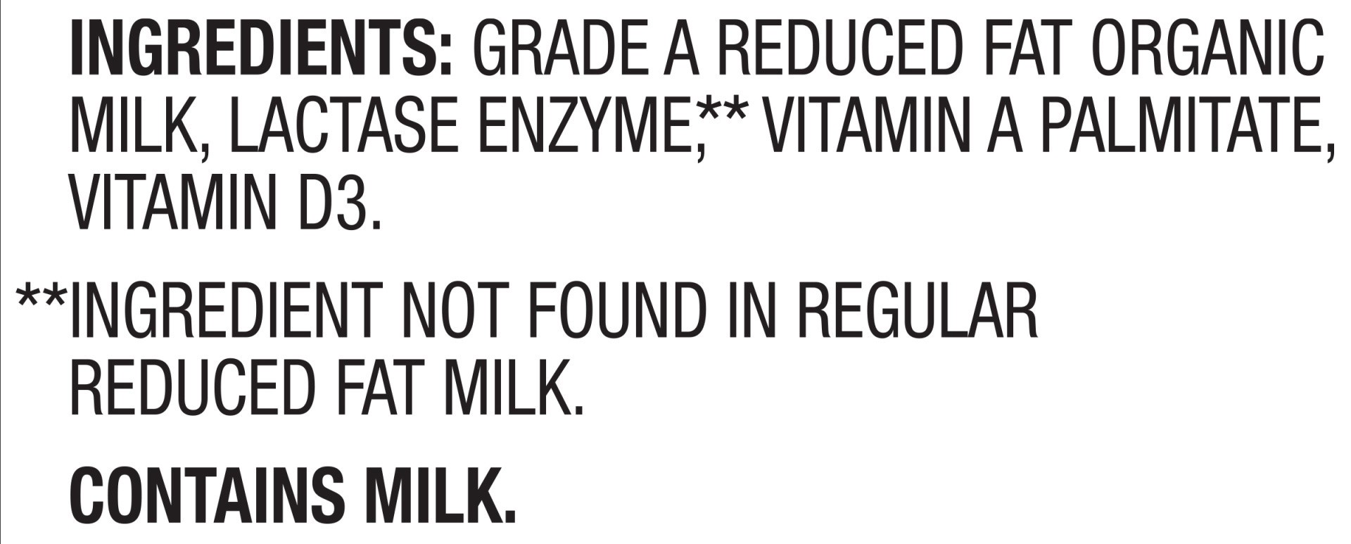 slide 4 of 8, Horizon Organic 2% Reduced Fat Lactose-Free Milk, Half Gallon, 1/2 gal