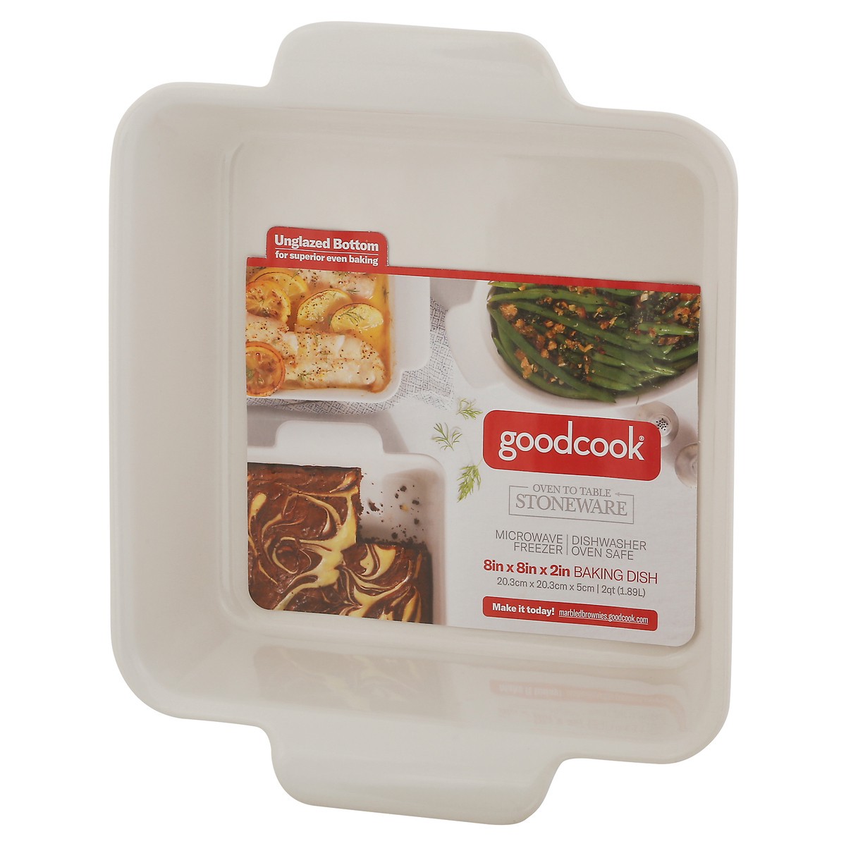 slide 10 of 11, Good Cook Bakeware Square 2Qt, 1 ct