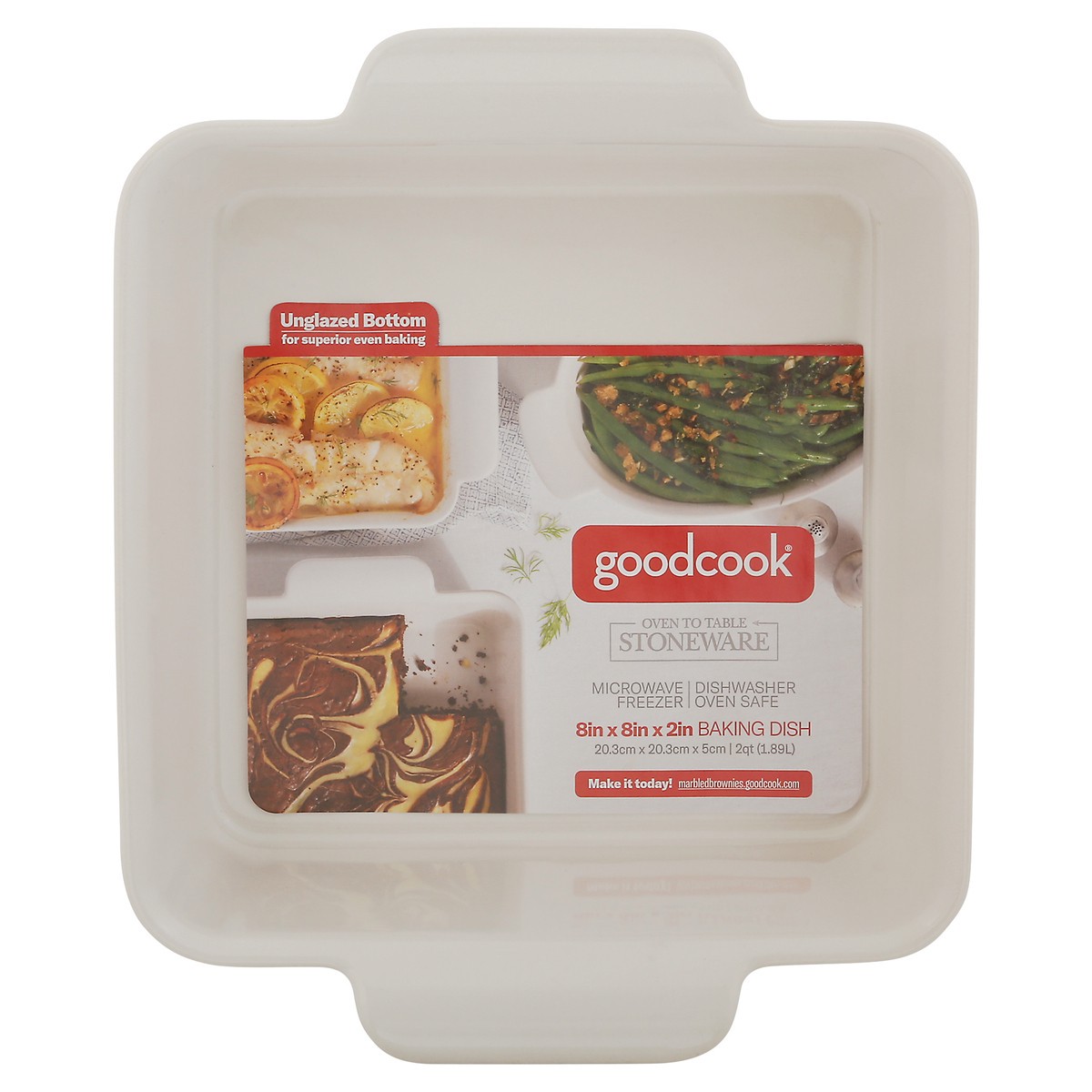 slide 1 of 11, Good Cook Bakeware Square 2Qt, 1 ct