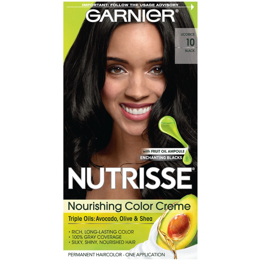 slide 3 of 8, Garnier Nourishing Hair Color Creme, 1 ct