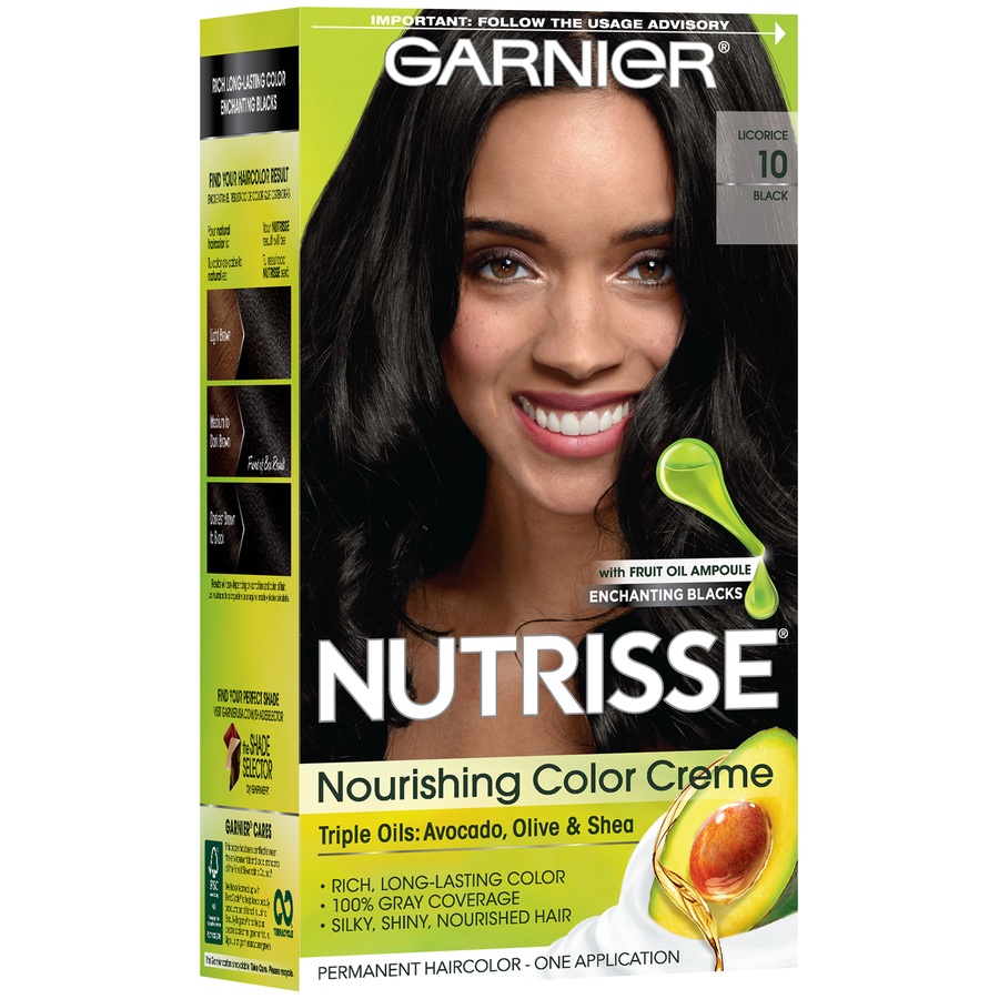 slide 4 of 8, Garnier Nourishing Hair Color Creme, 1 ct