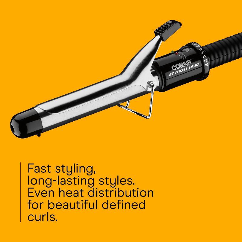 slide 3 of 9, Conair Instant Heat Curling Iron - 1", 1 ct