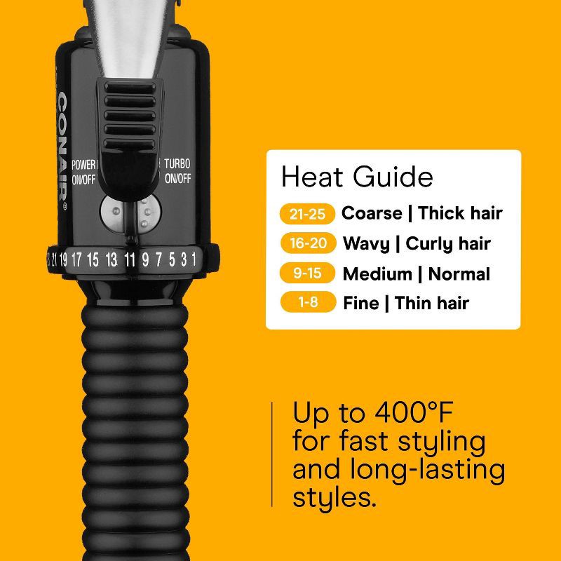 slide 4 of 9, Conair Instant Heat Curling Iron - 1", 1 ct