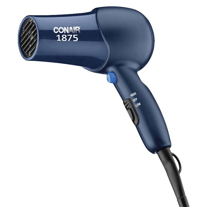 slide 3 of 3, Conair Navy Mid Size Turbo Dryer, 1 ct