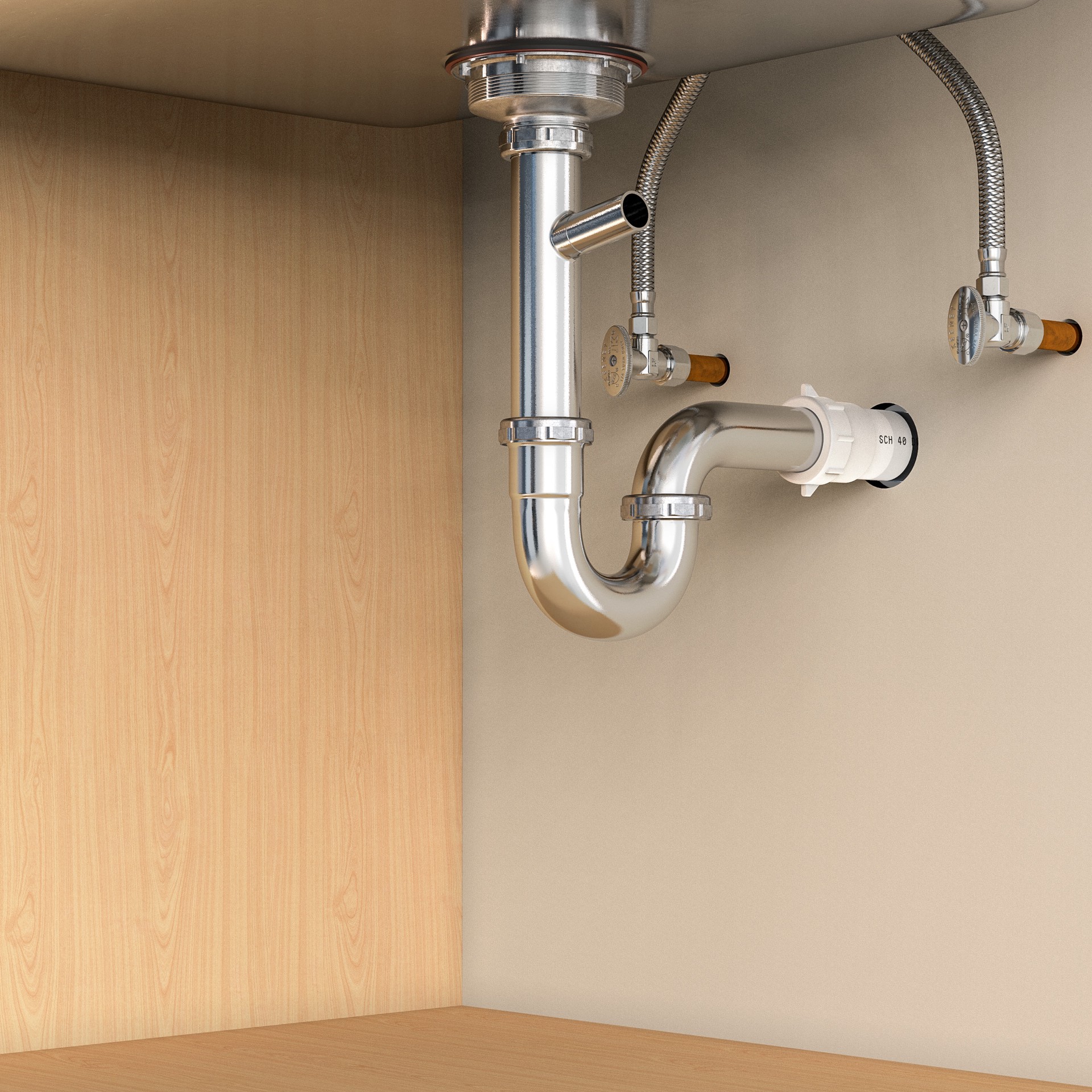 slide 4 of 6, Keeney 1-1/2-in Brass Direct connect branch tailpiece 7/8-in OD outlet, 1 ct