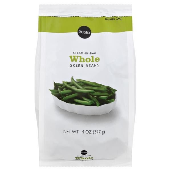 slide 1 of 1, Publix Whole Green Beans, 14 oz