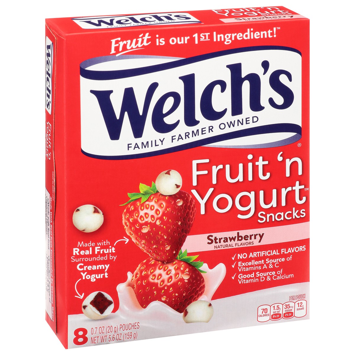 slide 2 of 9, Welch's Fruit & Yogurt Strawberry, 8 ct