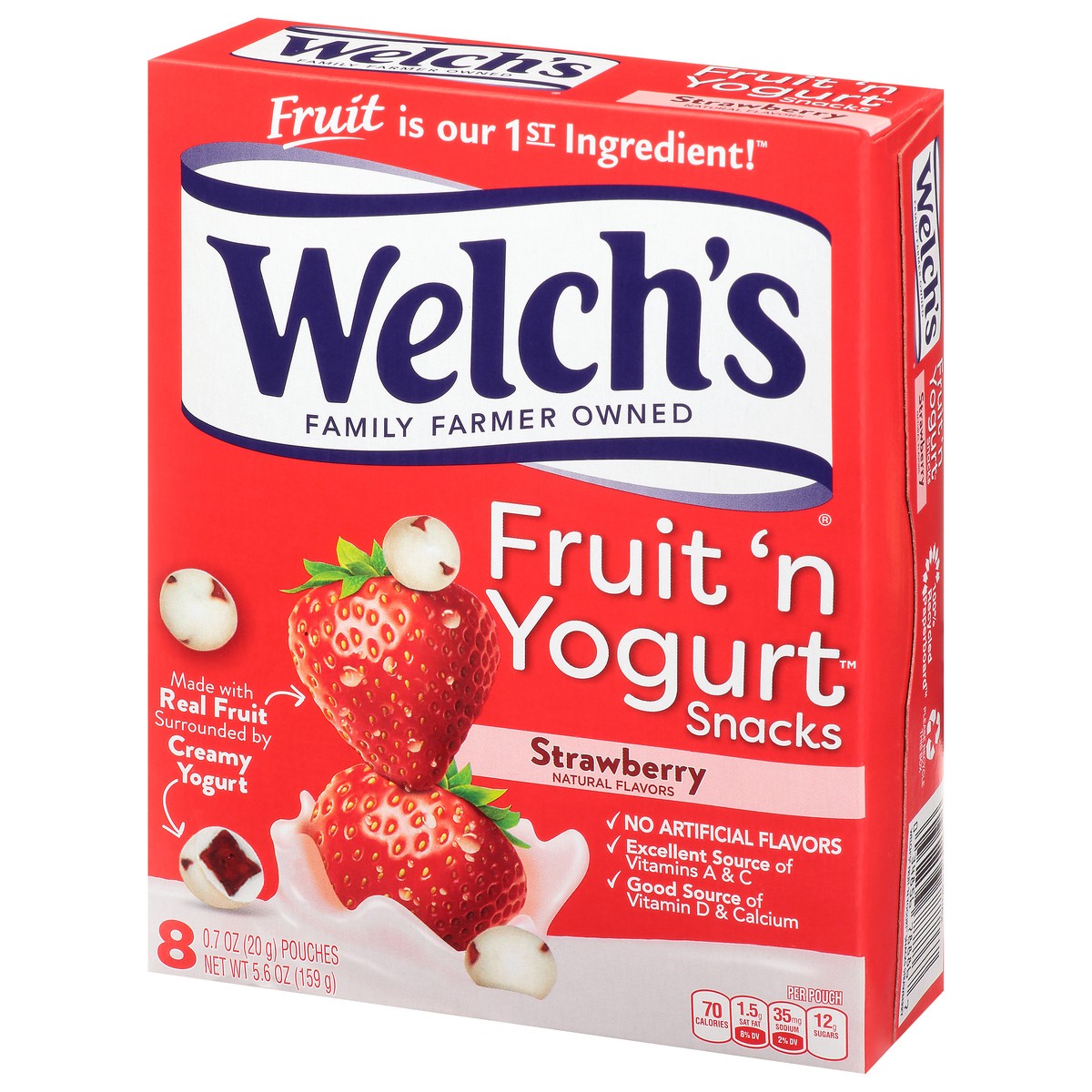 slide 3 of 9, Welch's Fruit & Yogurt Strawberry, 8 ct