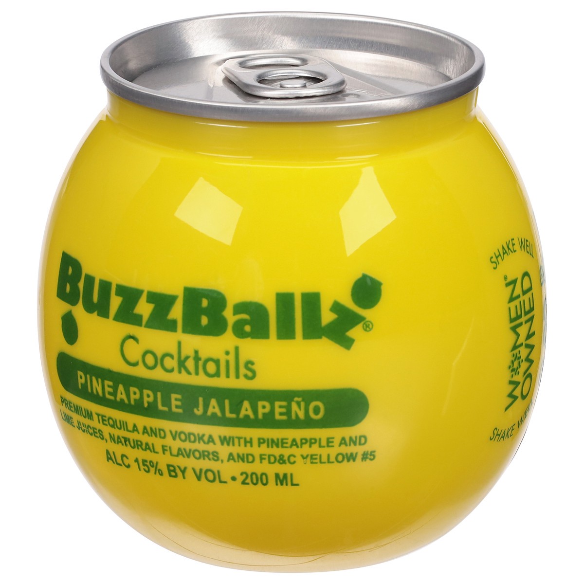 slide 7 of 11, BuzzBallz Pineapple Jalapeno Cocktails 200 ml, 200 ml