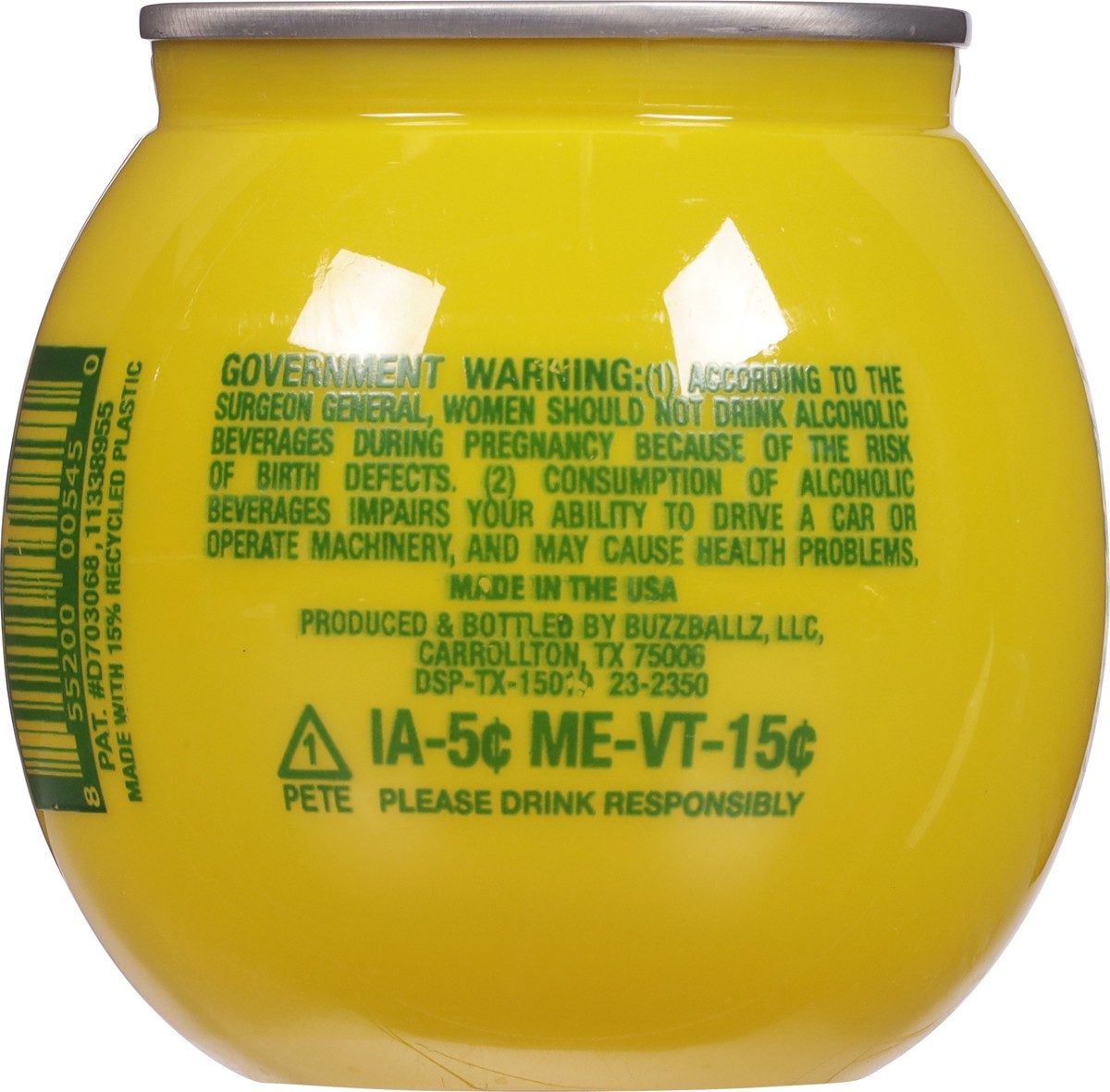 slide 8 of 11, BuzzBallz Pineapple Jalapeno Cocktails 200 ml, 200 ml