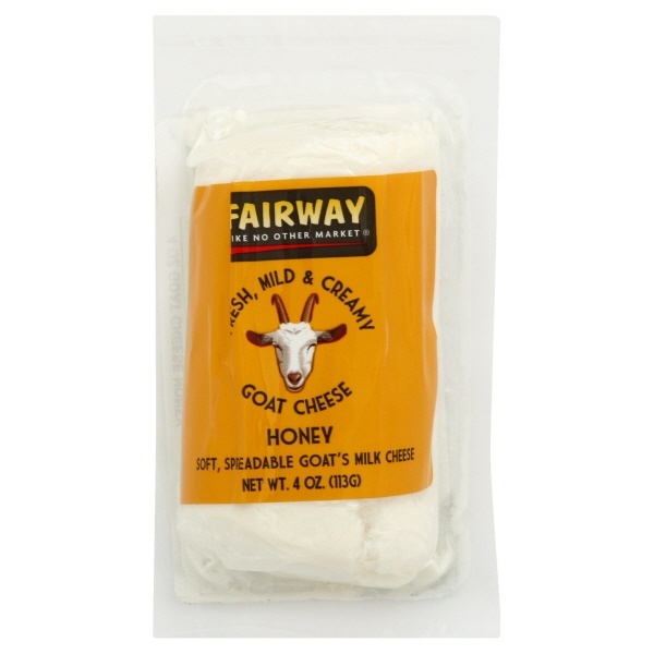 slide 1 of 1, Fairway Goat Mini Log Honey Us, 4 oz