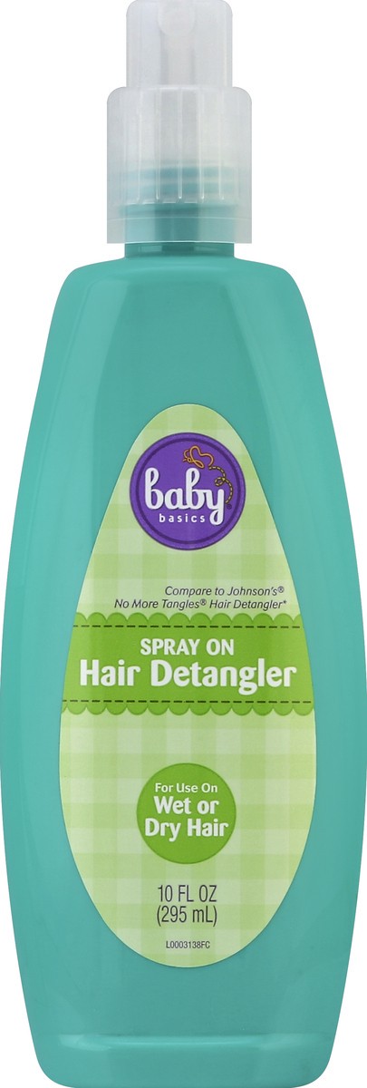 slide 1 of 7, Baby Basics Hair Detangler, 10 oz