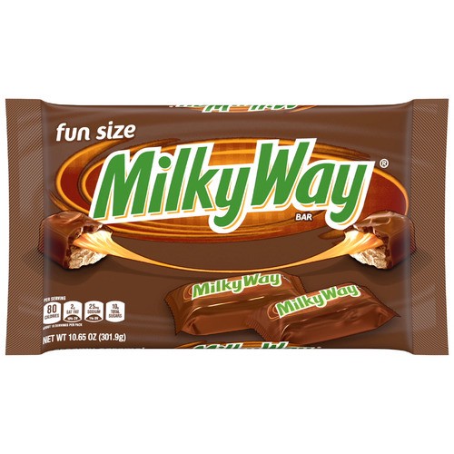 slide 1 of 1, Milky Way® fun size, 10.83 / 10.65 oz