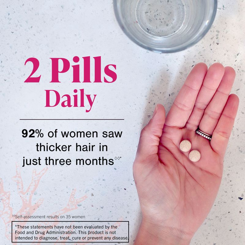 slide 3 of 11, Viviscal Women's Hair Growth Supplement - 60ct, 60 ct