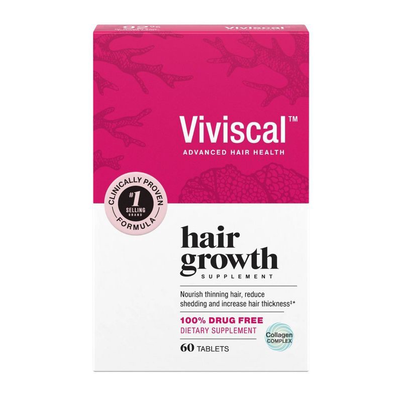 slide 1 of 11, Viviscal Women's Hair Growth Supplement - 60ct, 60 ct