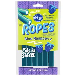 Kroger Blue Raspberry Candy Ropes