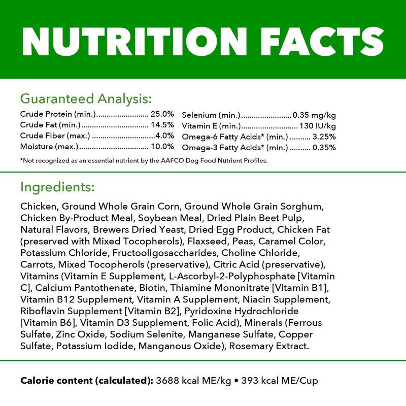slide 8 of 13, IAMS Proactive Health Chicken and Whole Grain Flavor Minichunks Dry Dog Food - 15lbs, 15 lb