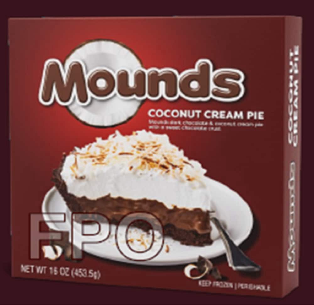 slide 1 of 1, Mounds Coconut Crème Pie, 16 oz