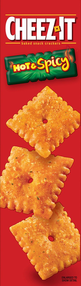 slide 3 of 8, Cheez-It Cheese Crackers, Hot and Spicy, 12.4 oz