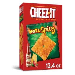 Cheez-It Cheese Crackers, Baked Snack Crackers, Hot and Spicy