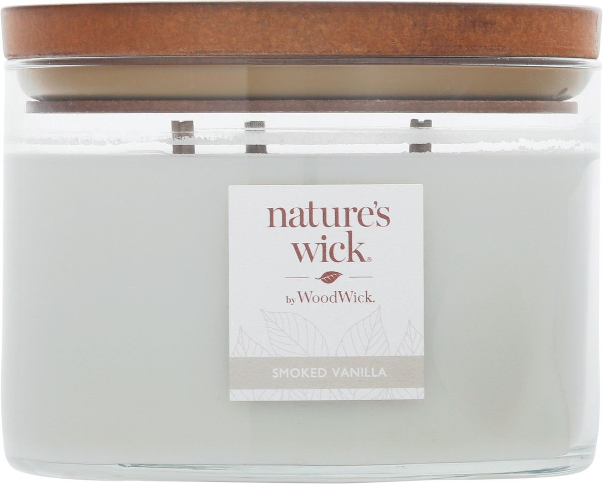 slide 2 of 11, Nature's Wick Smoked Vanilla Candle 1 ea, 1 ct