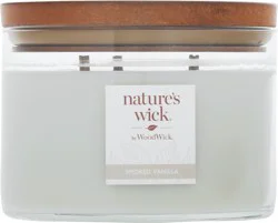 Nature's Wick Smoked Vanilla Candle 1 ea