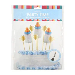 Meijer Baby Blue Bottle Toppers One Size