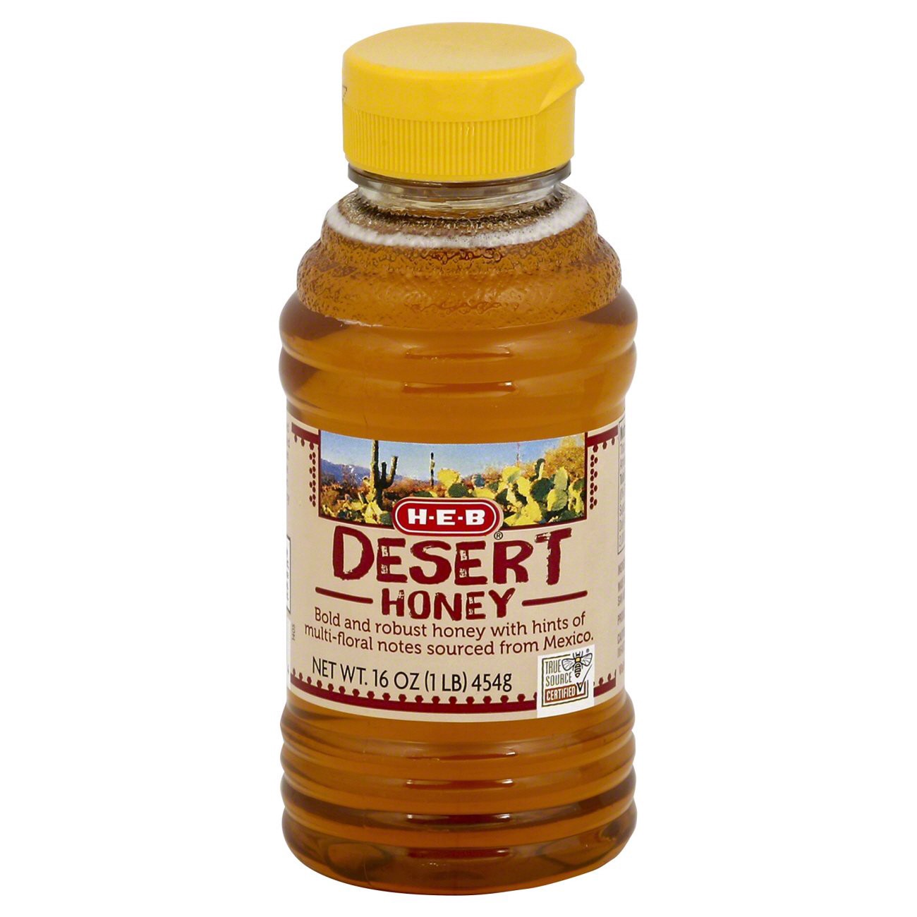 slide 1 of 1, H-E-B Mexican Desert Honey, 16 oz