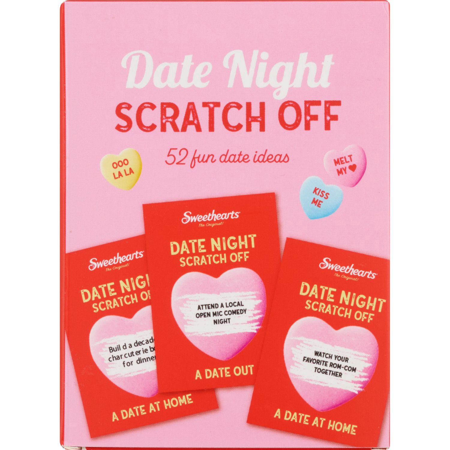 slide 1 of 1, Sweetheartsâ Date Night Scratch Off Card Deck, 1 ct