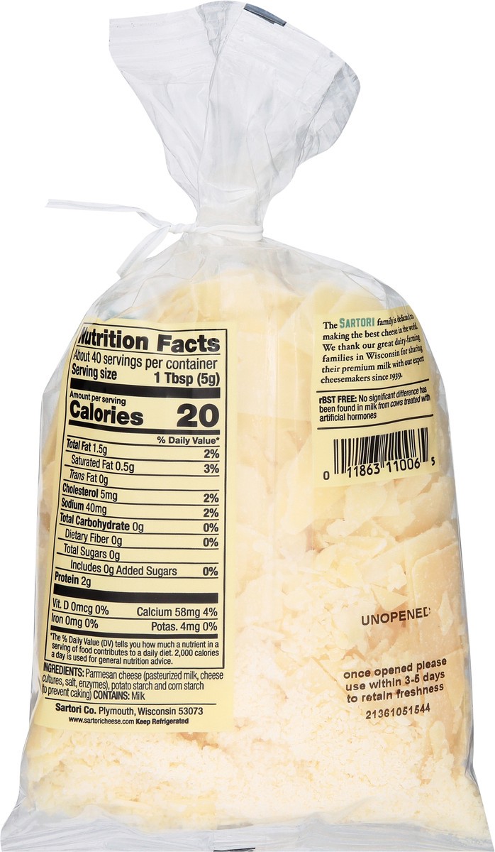 slide 10 of 14, Sartori Classic Parmesan Shaved Cheese, 7 oz, 7 oz