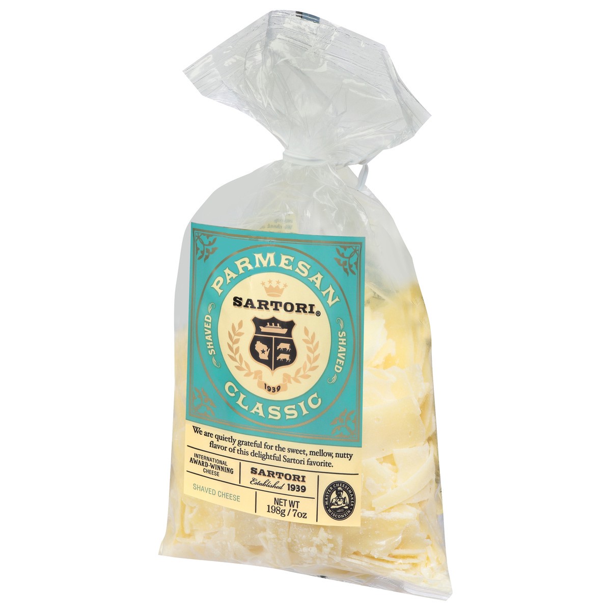 slide 9 of 14, Sartori Classic Parmesan Shaved Cheese, 7 oz, 7 oz