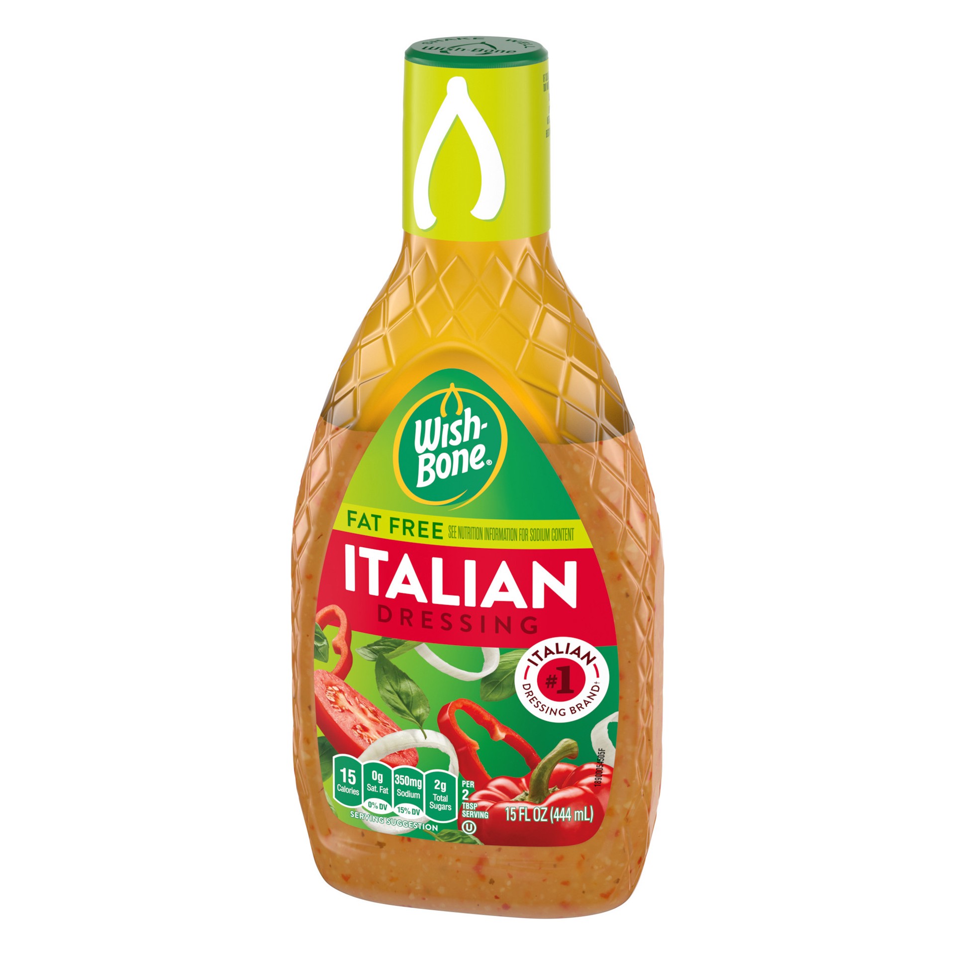 slide 3 of 5, Wish-Bone Italian Fat Free Dressing 15 fl oz, 15 fl oz