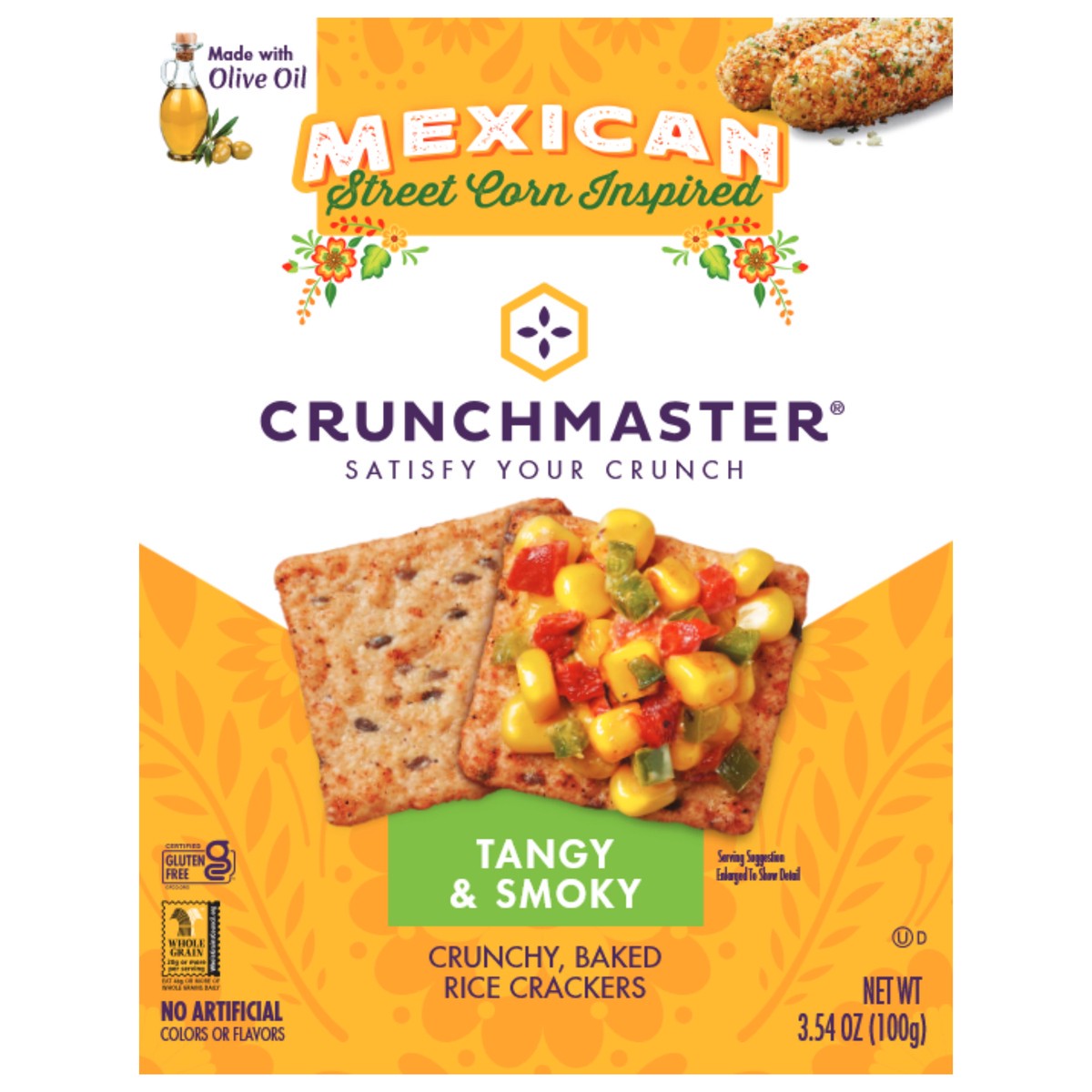 slide 2 of 2, Crunchmaster Mexican Street Corn 3.54oz - 3.54 OZ, 3.54 oz