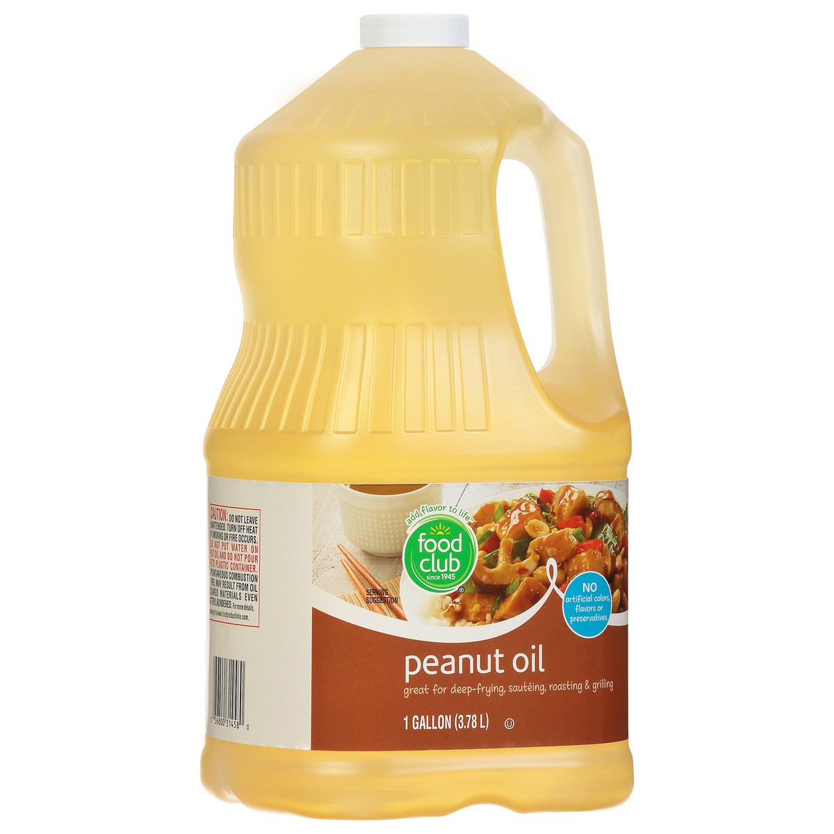 slide 2 of 11, Food Club Pure Peanut Oil Plastic Bottle, 128 oz