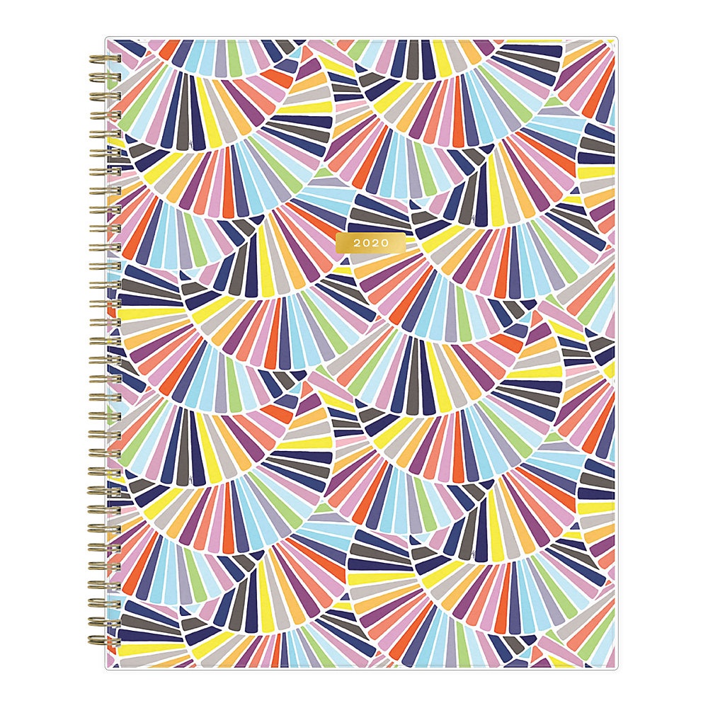 slide 1 of 1, Blue Sky Trina Turk Weekly/Monthly Frosted Planner, 8-1/2'' X 11'', Coppelia Shorts, January To December 2020, 117498, 1 ct