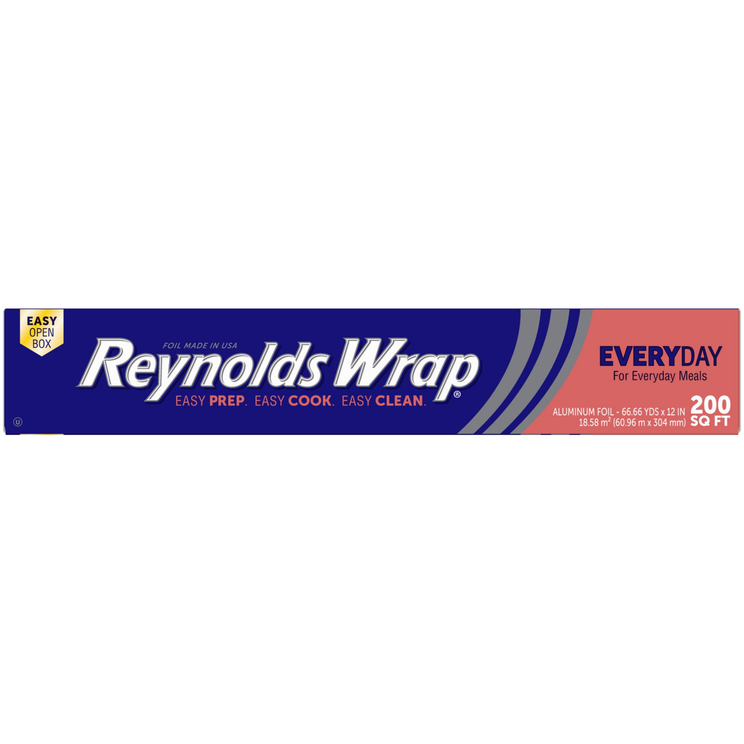 slide 8 of 8, Reynolds Wrap Everyday Aluminum Foil, 1 ct