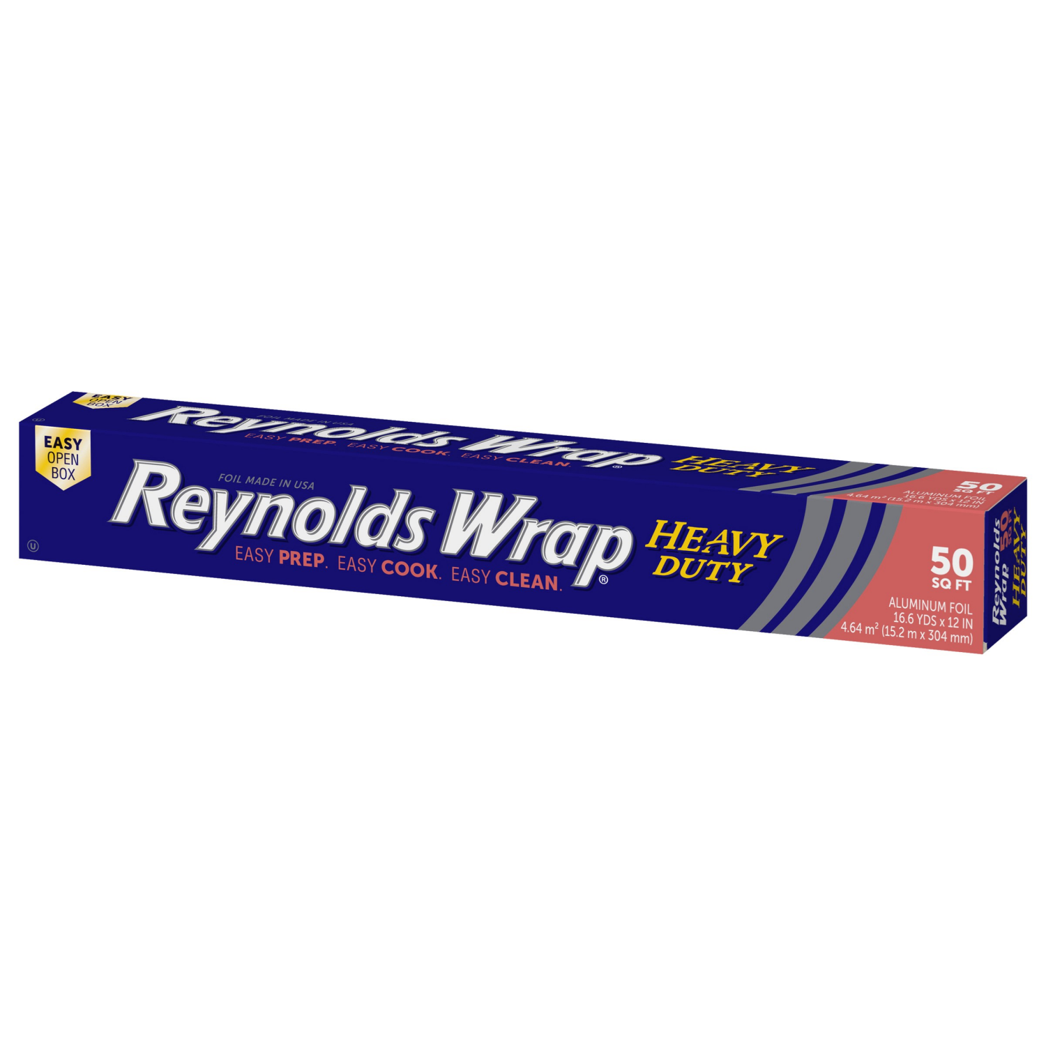 slide 7 of 8, Reynolds Wrap 50 Square Feet Heavy Duty Aluminum Foil 1 ea, 1 ct