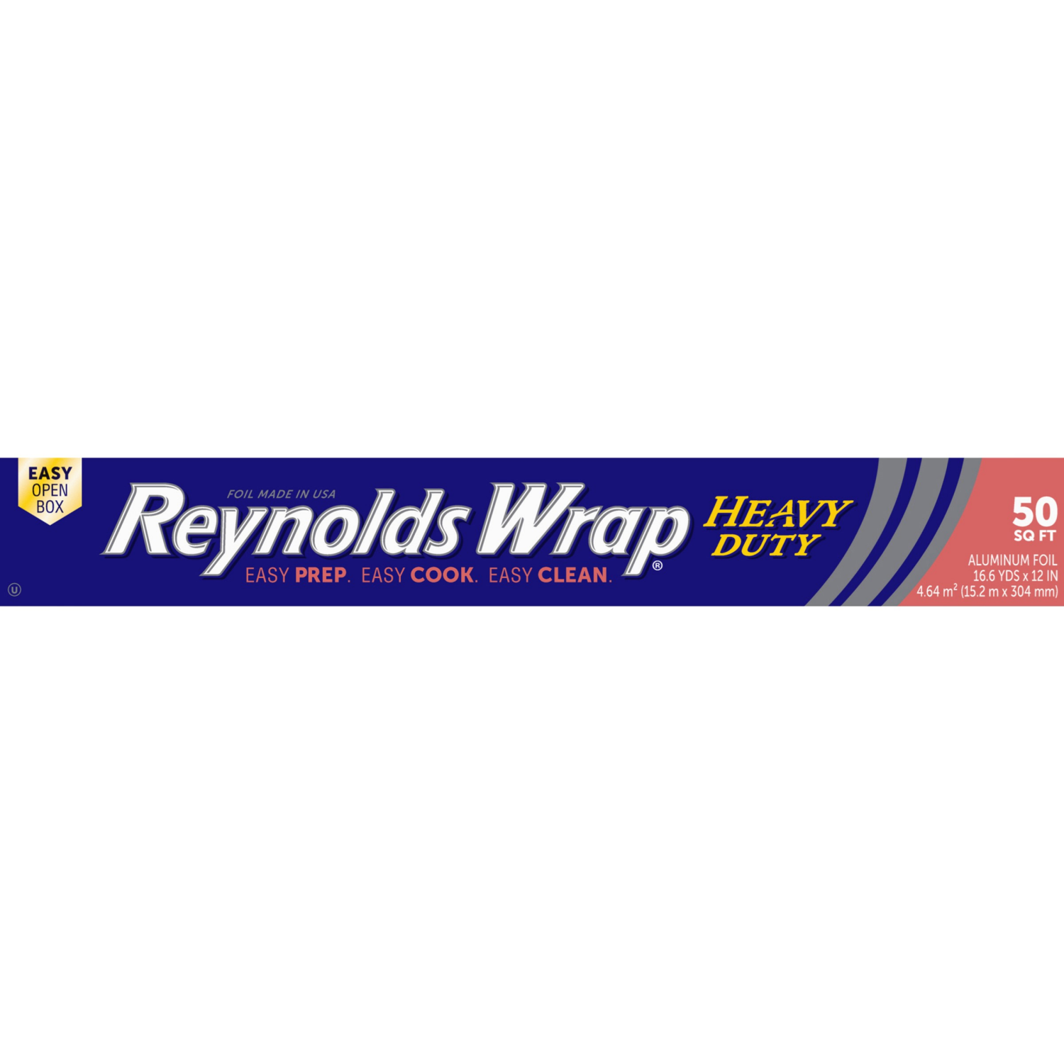 slide 8 of 8, Reynolds Wrap 50 Square Feet Heavy Duty Aluminum Foil 1 ea, 1 ct