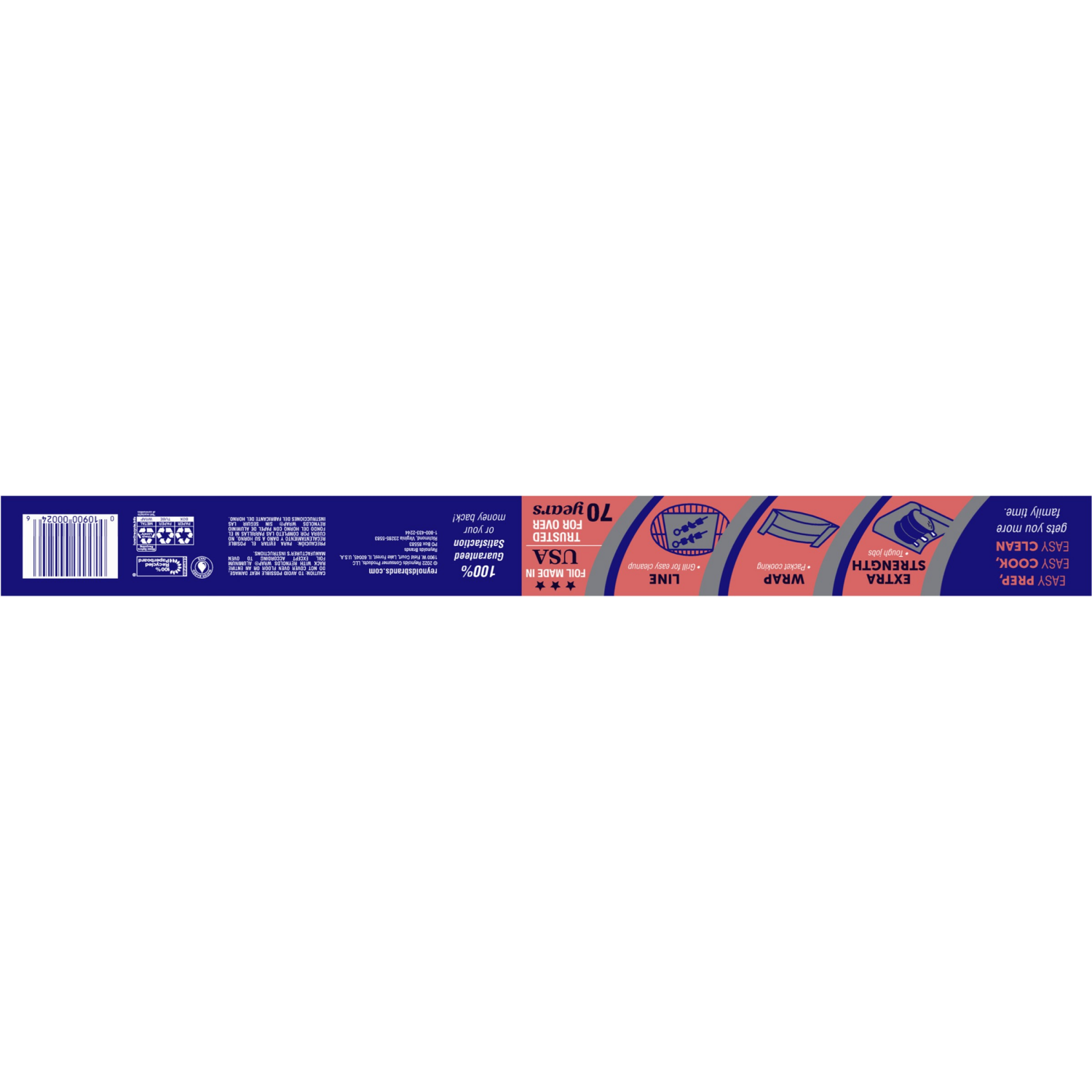 slide 2 of 8, Reynolds Wrap Heavy Duty Aluminum Foil, 37.5 sq ft