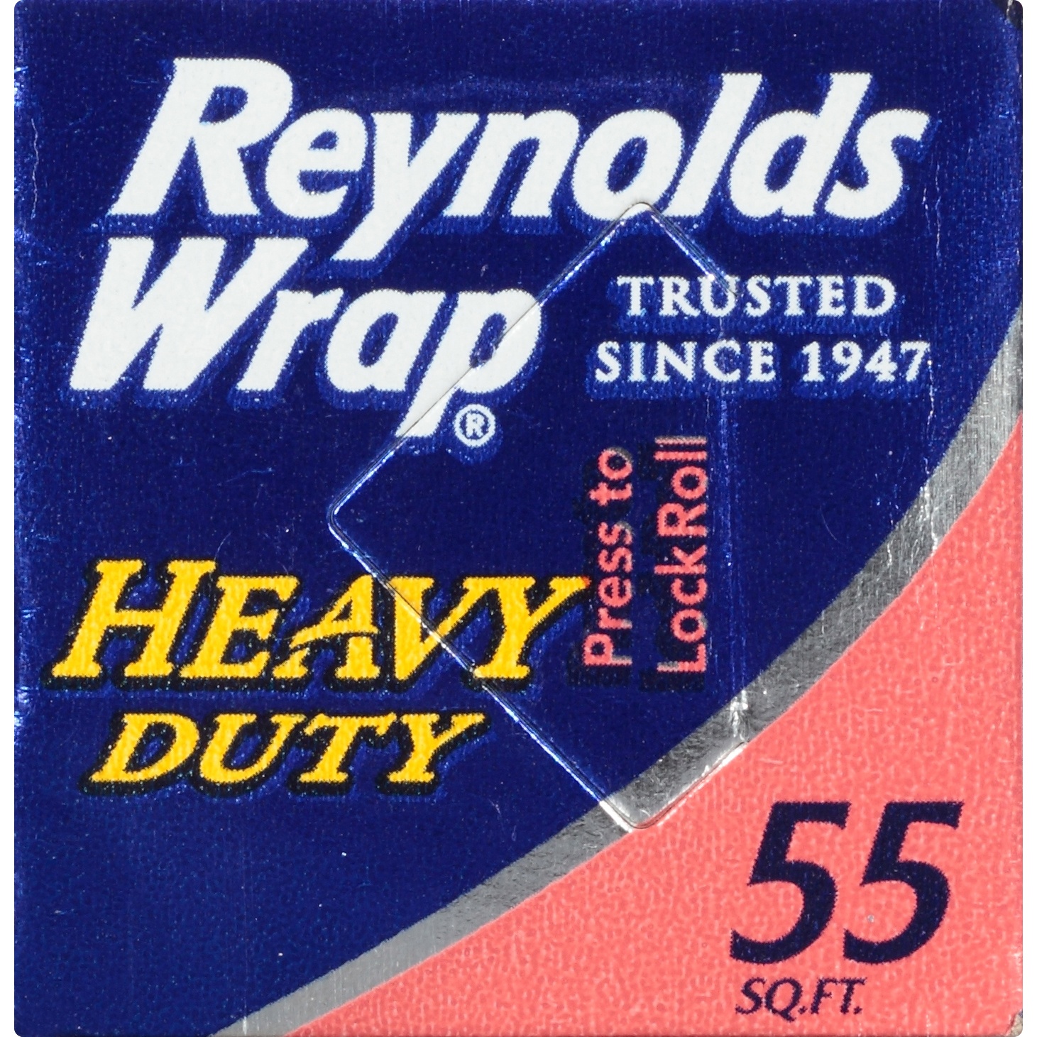 slide 2 of 6, Reynolds Aluminum Foil, Heavy Duty, 55 Sq Ft, 1 ct