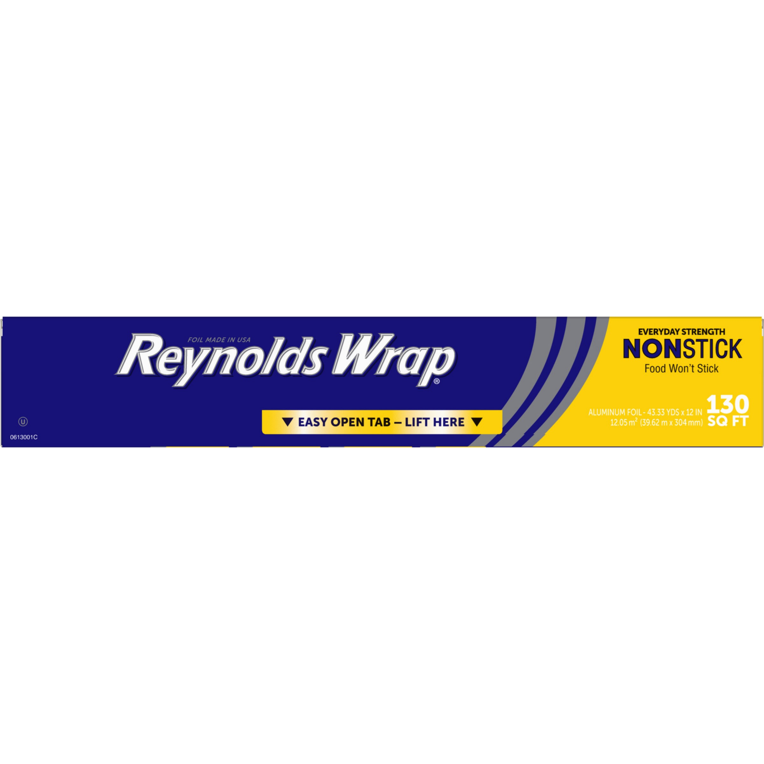 slide 3 of 8, Reynolds Wrap 130 Square Feet Everyday Strength Nonstick Aluminum Foil 1 ea, 1 ct